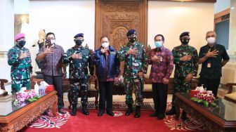 Danlantamal V Terus Perkuat Sinergi Jaga Bali sebagai Daerah Tujuan Wisata