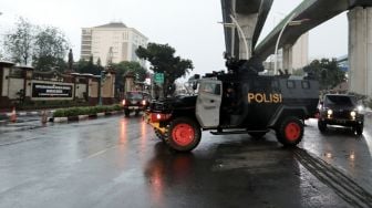 Terduga Teroris Serang Mabes Polri, Lalin di Jalan Trunojoyo Tetap Lancar