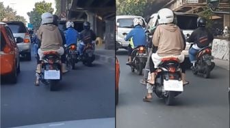 Tempelkan Pesan Menyentuh di Belakang Motor, Pembeli Dinilai Tak Sopan