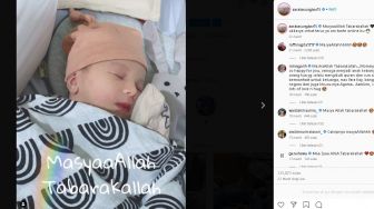 Zaskia Potret Bayi Dari Dekat, Netizen: MasyaAllah Gantengnya Anak Sholeh