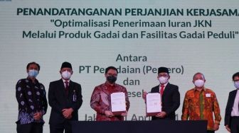 BPJS Kesehatan dan Pegadaian Hadirkan Produk Fasilitas Gadai Peduli