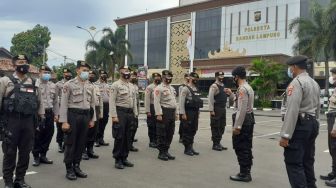 Jelang Paskah, Tim Jibom Sterilisasi Gereja di Bandar Lampung