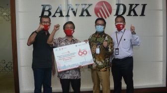 Bank DKI Beri Modal Usaha Pada Purna Bhakti dan Santunan 600 Anak Yatim