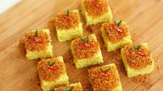 Resep Ketan Kuning Serundeng khas Betawi, Gurihnya Bikin Nagih