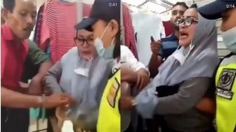 Viral Perempuan Diduga Pencuri Tas Kulit Diborgol: Aduh Sakit Pak