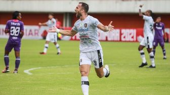 Ilija Spasojevic Cetak Gol di Menit Akhir, Bali United Bungkam Persela Lamongan