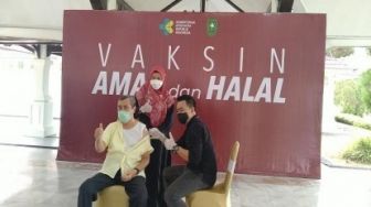 Penyintas Covid-19, Gubri Syamsuar Beberkan Rahasia Tetap Aman Divaksin