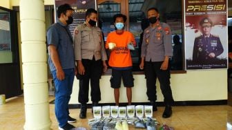 Warga Ponorogo Diringkus Polisi Gegara Bawa 2 Kg Bahan Peledak