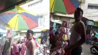 Viral Pedagang Mainan Memaki-maki Bocah, Sang Ibu Ngamuk Tak Terima