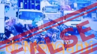 Pemkot Surabaya Pastikan Video Kontainer Tabrak Motor di Menganti Hoaks!