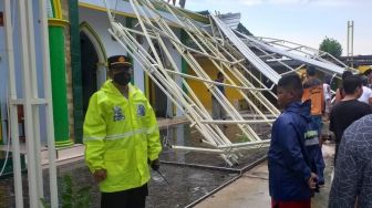 Puting Beliung Sumenep, 3 Orang Luka, Belasan Rumah Rusak, Listrik Padam Pula