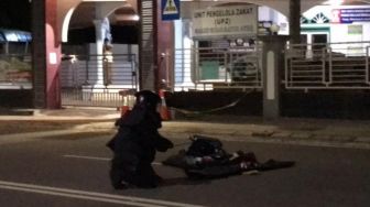 Geger! Koper Diduga Berisi Bom Tertinggal di Masjid Baitul Atieq Sawah Lebar