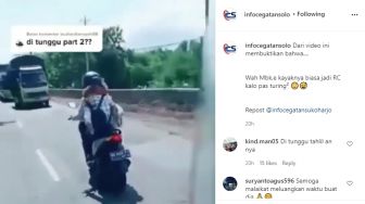 Viral Pemotor Wanita Bahayakan Orang Lain, Warganet: Tuhan Ambil Saja Dia