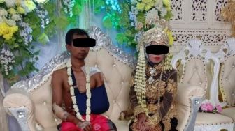 Viral Mempelai Pria Babak Belur, Ekspresi Pengantin Wanita Jadi Sorotan