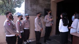 Perayaan Paskah 2021, Kapolres Ciamis Lakukan Pemeriksaan Keamanan