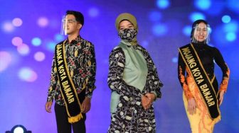 Wali Kota Promosikan Batik Rambutan Si Batulawang, Batik Khas Kota Banjar