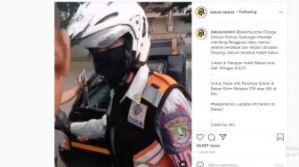 Pria Viral Tilang Pengemudi Dipastikan Bukan Personel Dishub Bekasi