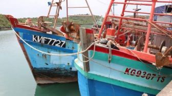 Jahat! Pencuri Ikan Asal Vietnam Pakai Pair Trawl di Perairan Indonesia