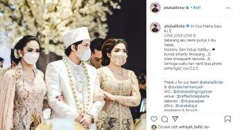 Nikah Sama Aurel Hermansyah, Atta: Sekarang Aku Resmi Punya Tiga Ibu Hebat