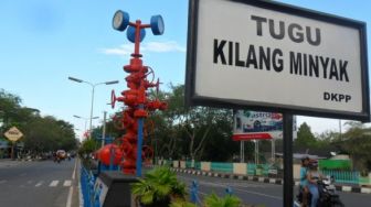 Tugu Kilang Minyak Mau Dipindah, Dewan Harian Cabang 45 Balikpapan Menolak