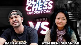 Duel Catur Irene Sukandar vs Raffi Ahmad Catatkan Rekor MURI