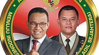 Giliran Poster Anies-Gatot Jadi Capes-Cawapres 2024 Beredar di Medsos