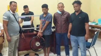 Pemuda Pasaman Bobol Bengkel, Curi Kampas Kopling Sampai Mesin RX King