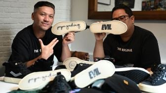 Punya Mantra Positif, Gading Marten Jadi Inspirasi Produk Sepatu Lokal