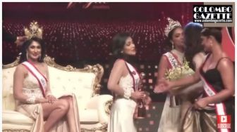 Pemilihan Mrs World Sri Lanka Kacau, Mahkota Direbut saat Siaran Langsung