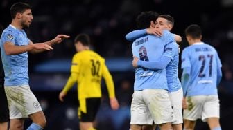 Dortmund Vs City: Menang 2-1, The Citizens Lolos Semifinal Liga Champions