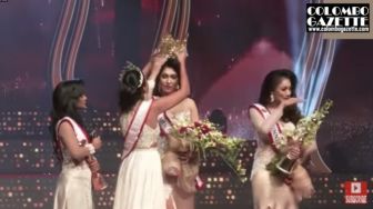 Buntut Insiden Copot Mahkota, Mantan Mrs World Sri Lanka Ini Ditangkap