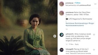 Beredar Foto Lawas Istri Presiden Soekarno, Cantik Tanpa Skincare Bikin Iri