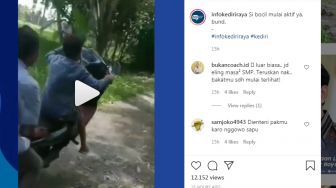 Viral Video Bocil Naik Motor Jumping Tercebur Empang, Mengenaskan!