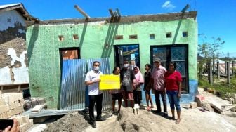 Bantu Masyarakat Terdampak Badai Siklon di NTT, BTN Perbaiki Ratusan Rumah