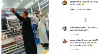 Didoakan Kawanan Pria Bergamis, Kasir Mini Market Malah Panik Bersembunyi