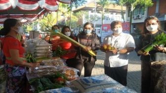 Pemkab Gianyar Bali Gelar Pasar Tani, Bantu Petani Jual Hasil Pertanian