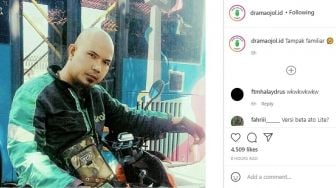 Viral Driver Ojol Mirip Ahmad Dhani, Publik: Versi LITE