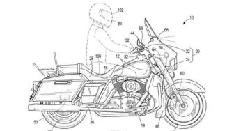 Canggih, Harley-Davidson Patenkan Sistem Pengereman Darurat Otomatis