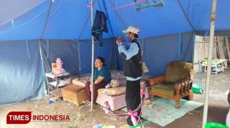 Tenda Pengungsi Gempa Malang di Setiap Rumah, Cegah Klaster Baru Covid-19