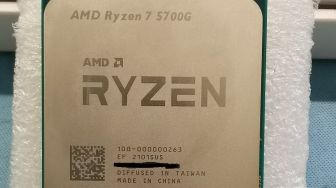 Penampakan AMD Ryzen 7 5700G Mulai Bocor
