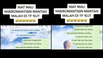 Kirim Chat ke Mantan, Wanita Ini Malah Dapat Transferan Rp 10 Juta