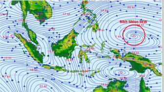 Masih Pengaruhi Cuaca Indonesia, Bibit Siklon Tropis 92W Semakin Menjauh