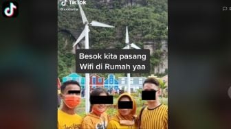 Viral Sekeluarga Sepakat Pasang WiFi, Berakhir Air Mata Pas Mau Bayar