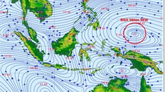 Badai Siklon Tropis 94W Sepekan ke Depan, Warga Papua Diminta Waspada