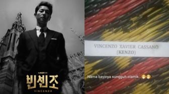 Korban Drama Korea, Bayi Diberi Nama Vincenzo Xavier Cassano