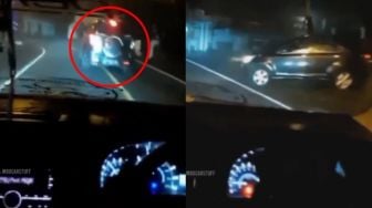 Viral Toyota Rush Ngebut Ogah Kalah sama Avanza, Endingnya Nyungsep