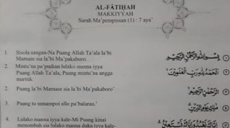 Asyik Membaca Alquran Terjemahan Bahasa Toraja di Bulan Ramadhan