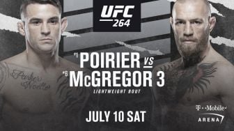 UFC: Duel Trilogi Dustin Poirier vs Conor McGregor Digelar 10 Juli
