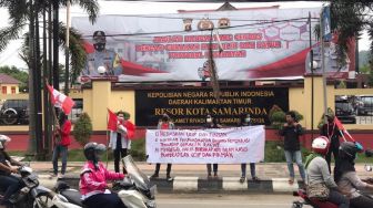 Mahasiswa Demo Menolak Omnibus Law di Samarinda Divonis 5 Bulan 15 Hari