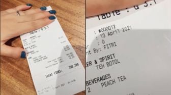 Beli Teh di Resto, Wanita Ini Kaget Lihat Harganya, Warganet: Nggak Wajar